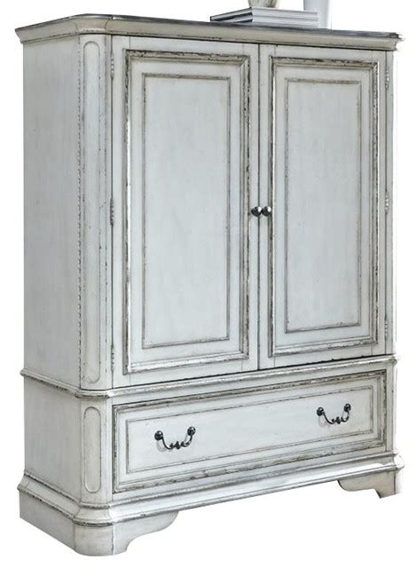 Liberty Magnolia Manor Door Chest Antique White French Country