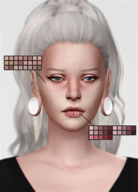 Eyelids Eye Bruise Nasal Mask Lipstick At Magic Bot Sims 4 Updates