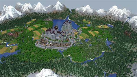Map Medieval Kingdom 🏰 116 Minecraft France