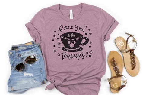 Race You To The Teacups Shirt Disney Tea Cups Shirt Alice Etsy