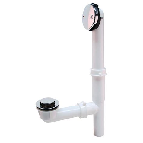 The stopper must be adjusted to the correct height in order for. EASTMAN 1.5-in Chrome Clicker Stopper Drain with ...