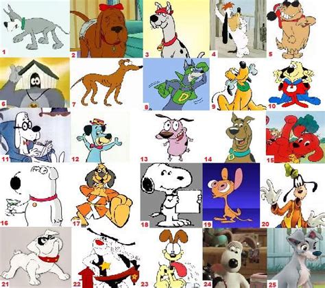 Iconic Cartoon Dogs Cartoon Animals Famous Dogs Cartoon Dog