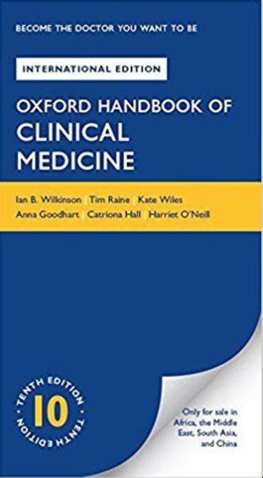 Download Oxford Handbook Of Clinical Medicine Pdf 10th Edition 2021