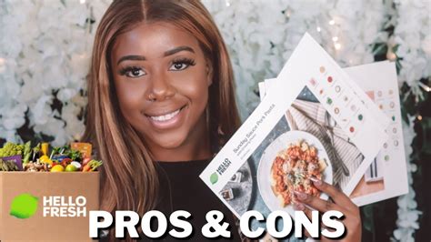 I Tried Hello Fresh Hellofresh Review Pros And Cons Youtube