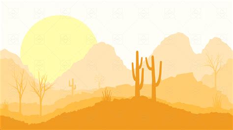 Simple Desert Background Gamedev Market