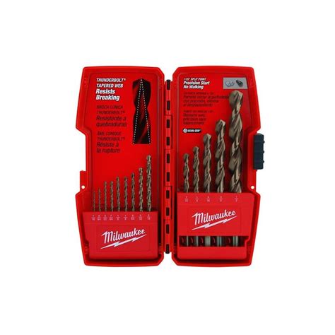 Milwaukee Cobalt Drill Bit Set 14 Piece 48 89 0026 The Home Depot