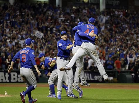 Kris Bryant Throws To Anthony Rizzo For Final Out To Clinch Chicago