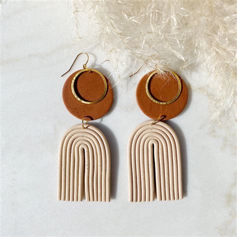 On Trend Pairs Of Polymer Clay Earrings