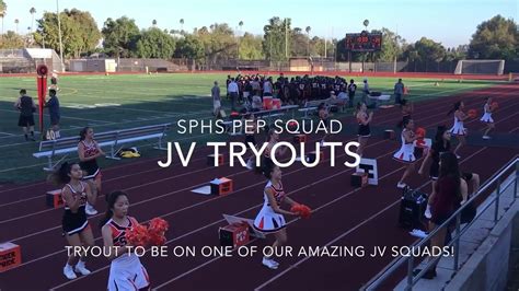 Sphs Pep Squad Jv Tryout Promo Youtube
