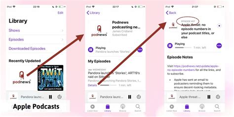 Episode Number Support In Podcast Apps