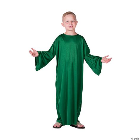 Kids Small Green Nativity Gown Oriental Trading