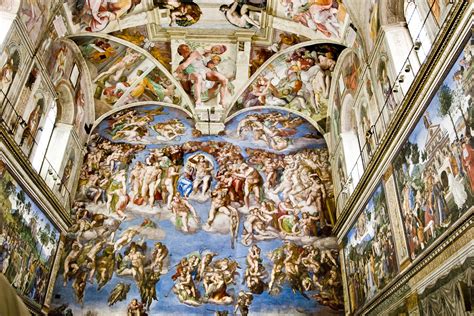 Sistine Chapel In The Vatican City Italy International Traveller