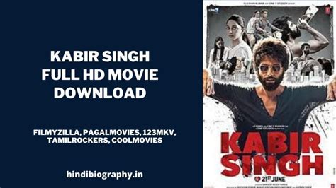 Download Kabir Singh Full Movie In Hd 720p And 480p By Mp4moviez