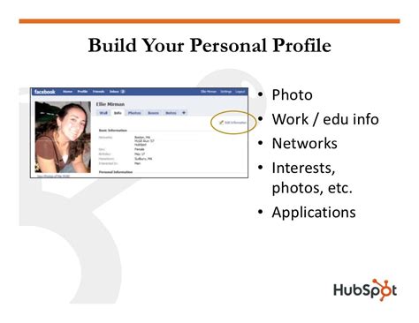 Build Your Personal Profile