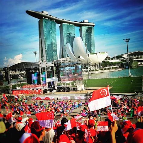 National Day Sg50 Rehearsal Seats Are Given To Families Of Those