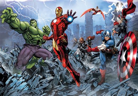 [29 ] Avengers Comics Wallpapers Wallpapersafari