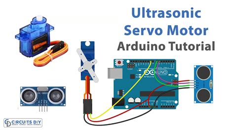 Ultrasonic Sensor With Servo Motor Arduino Tutorial
