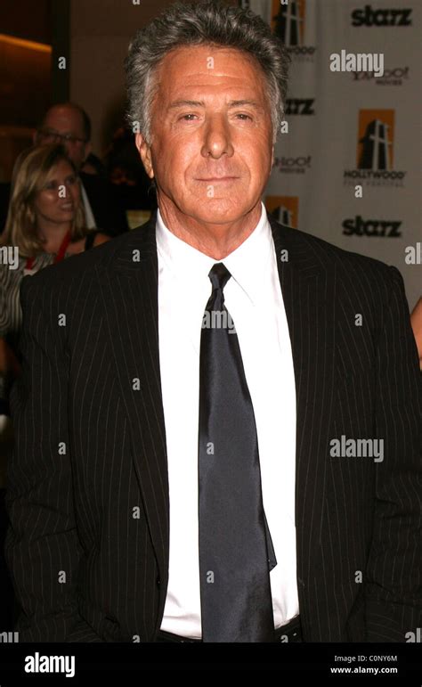 Dustin Hoffman Arriving At The Hollywood Film Festival Awards 2008 Honoring Clint Eastwood