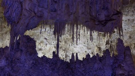 Caves Purple New Mexico National Park Wallpapers Hd