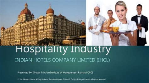 Hotel Industry In India And The Taj Group
