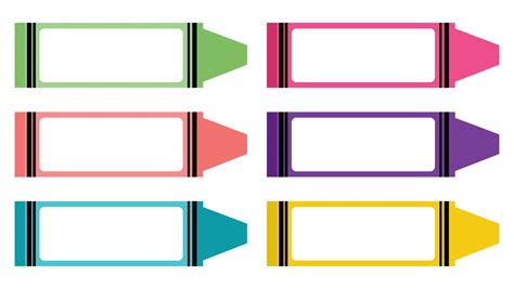 10 Best Crayon Shape Printable Pdf For Free At Printablee