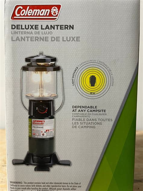 Coleman Deluxe Perfectflow Propane Lantern New Ebay