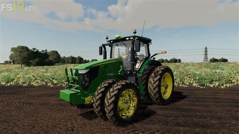 John Deere 7r Us Series V 10 Fs19 Mods Farming Simulator 19 Mods