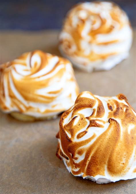Mini Baked Alaska Dessert For Two I Would Rather Use Vanilla Ice Cream