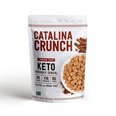 Catalina Crunch Keto Cereal Cinnamon Toast Cereal Review