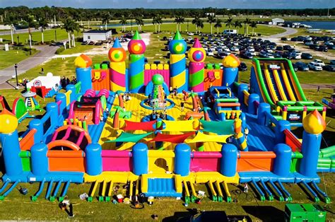 largest inflatable theme park in the world returns next week 1 5 hours from nyc