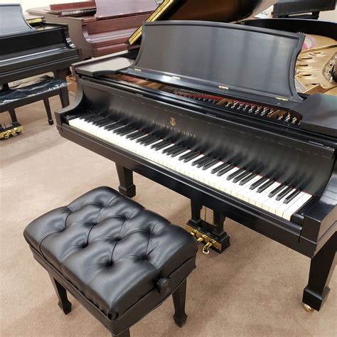 Steinway Grand Piano Side View