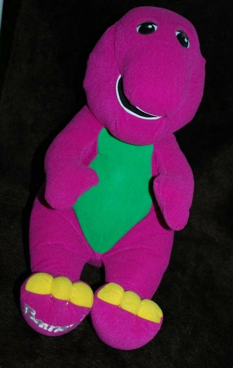 Talking Barney Plush 1996 Vintage Playskool Hasbro Barney 71245 Tested
