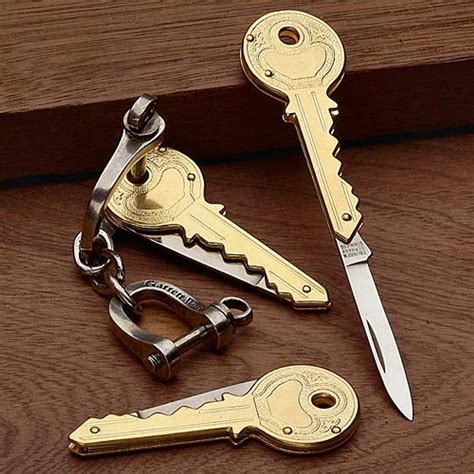 Key Shaped Pocket Knife Key Knife Shop Garrett Wade