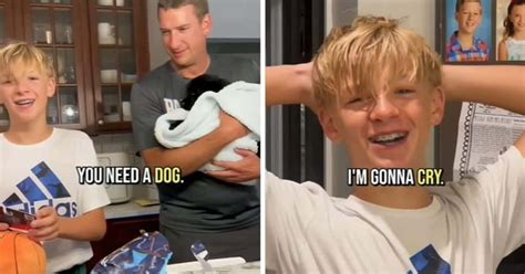 Parents Surprise Son With A Furry Friend On His Birthday And His
