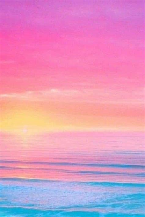 Pastel Sunset In Bali 💛🧡💜💙 In 2020 Colorful Wallpaper Pretty