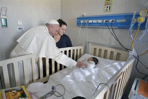 Pope Francis Visiting The Sick Is A Christian Imperative Catholic News Agency