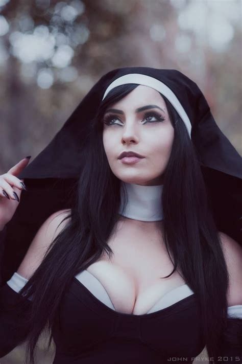 Katyuska Moonfox Hot Nun Cosplay Young Nun