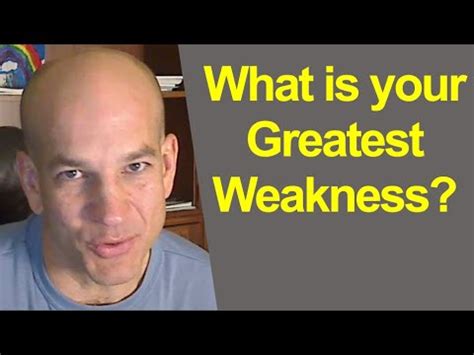 If you have not read the previous post list of weaknesses: How to answer "What Are Your Greatest Weaknesses?" - YouTube