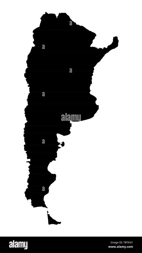 Mapa Argentina Vector Im Genes Recortadas De Stock Alamy