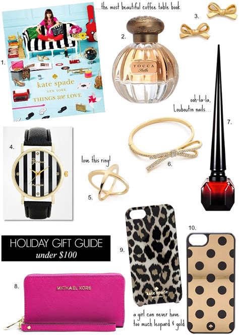 It's okay—buy yourself something, too. Holiday Gift Guide - Gifts For Her Under $100