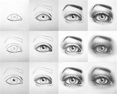 Cool Eye Drawings Eye Drawing Simple Realistic Eye Drawing Easy