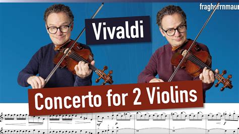 Vivaldi Concerto For 2 Violins Op 3 No 8 Rv522 In A Minor 1