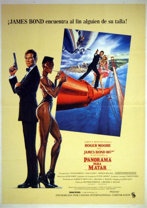 Original Vintage Posters Cinema Posters James Bond A View To A