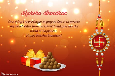 Happy Raksha Bandhan Wishes Cards For Sisters 2023