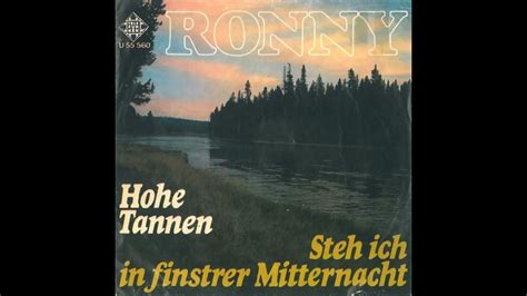 Ronny Hohe Tannen Youtube