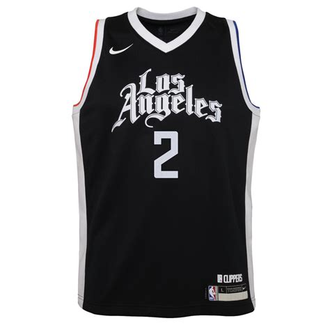 Nike Los Angeles Clippers Kawhi Leonard 202021 Kids City Edition