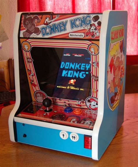 Donkey Kong Bartop Arcade Powered By Rpi Old School Gaming Arcade
