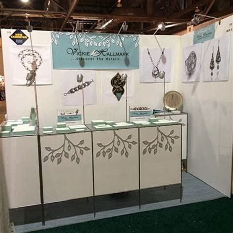 Jewelry Trade Show Booth From Design To Reality Jewelry Booth Craft Booth Displays