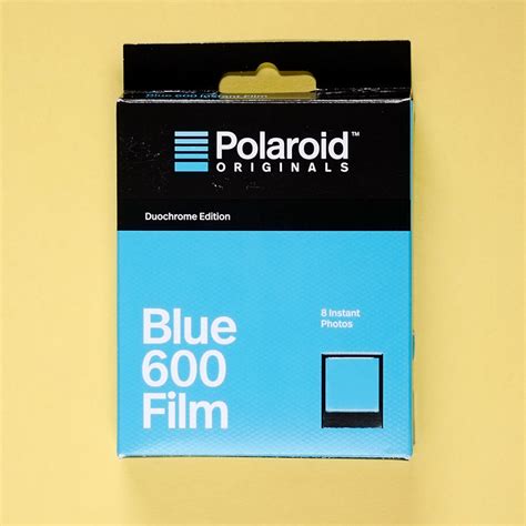 Polaroid Originals Blue Duochrome 600 Instant Film Parallax