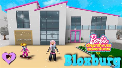 Building A Diy Barbie Dreamhouse Adventures House In Bloxburg Roblox